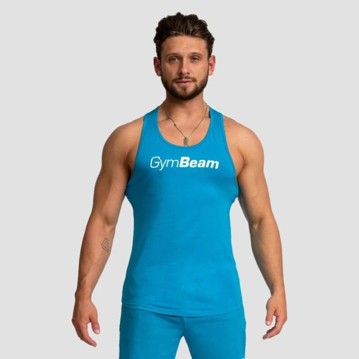Потник Limitless Aquamarine - GymBeam - Размер: XXL | Тегло: 0,153 g | Опаковка: 100 · záber 1