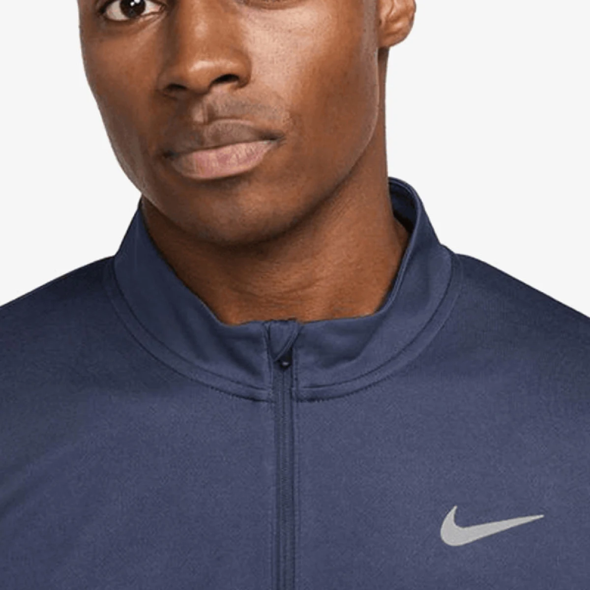 Pánska bežecká mikina s 1 2 zipsom NIKE M NK DF PACER TOP HZ THUNDER BLUE REFLECTIVE SILV · záber 4