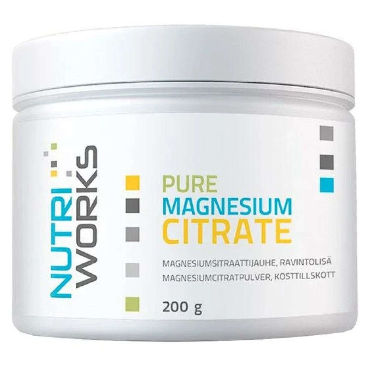 NutriWorks Pure Magnesium Citrate 200g · záber 2