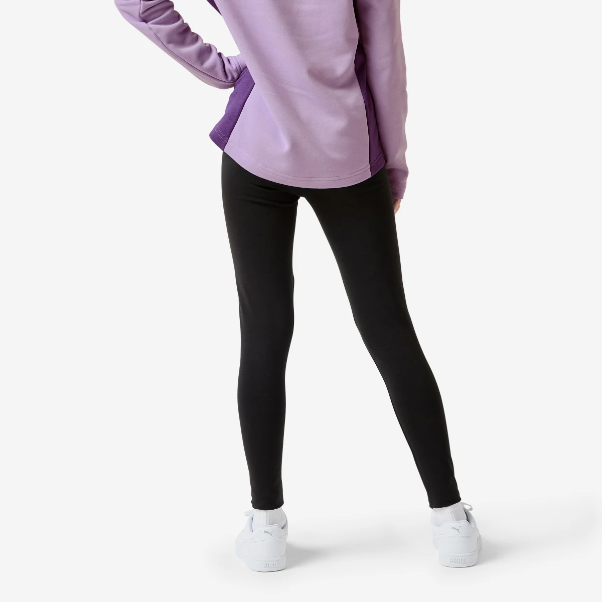 PUMA PUMA dievčenská súprava fialovo-čierna 5-6 r (116 cm) · záber 2