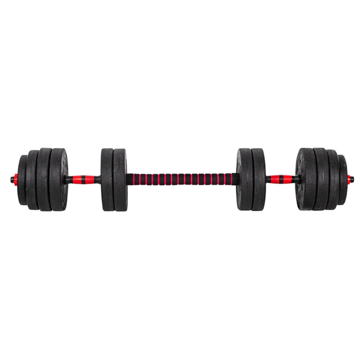 Cementový činkový set inSPORTline CEMBAR 40 3-40kg · záber 3