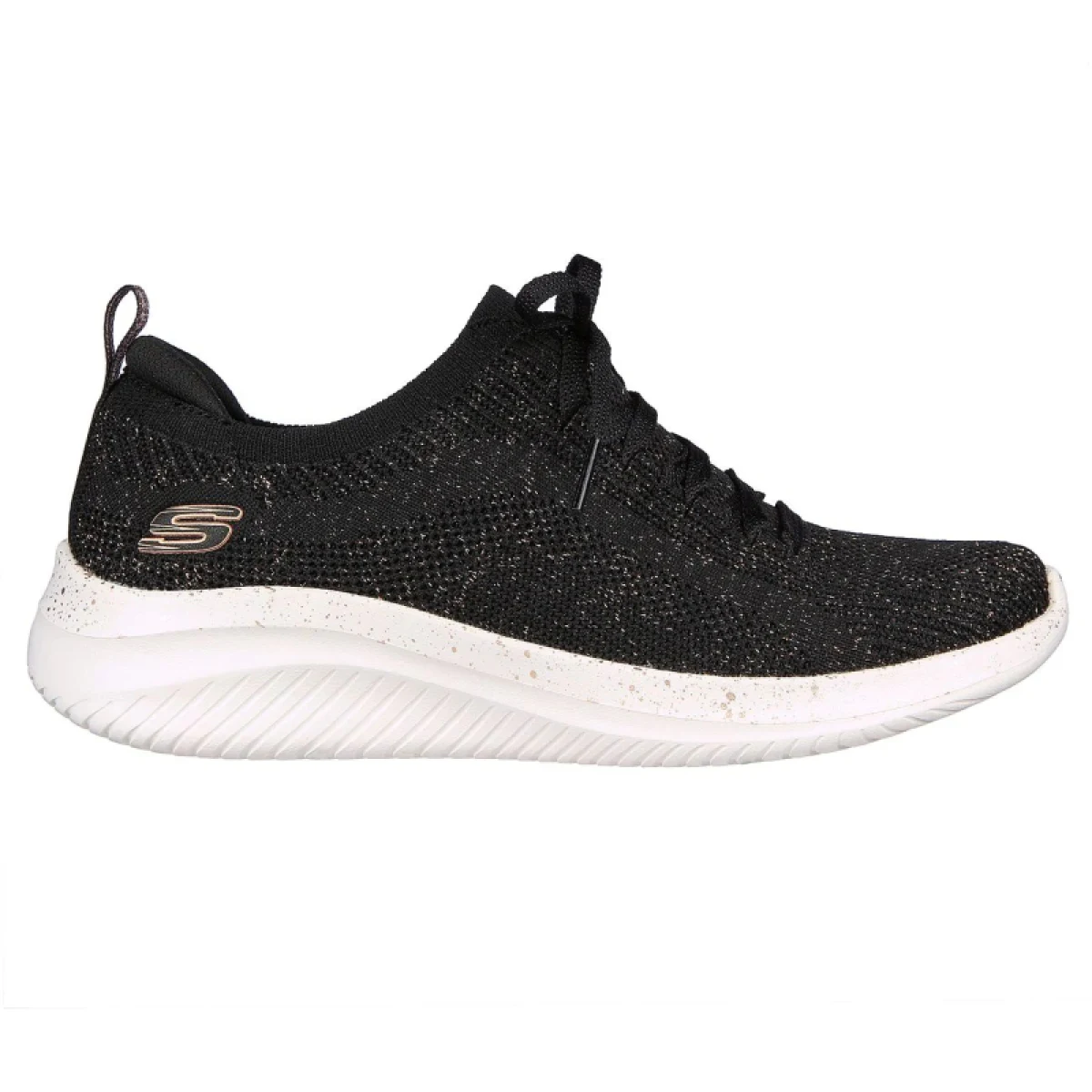 Női szabadidőcipők SKECHERS Ultra Flex 3.0 Lets Dance black rose gold · záber 2