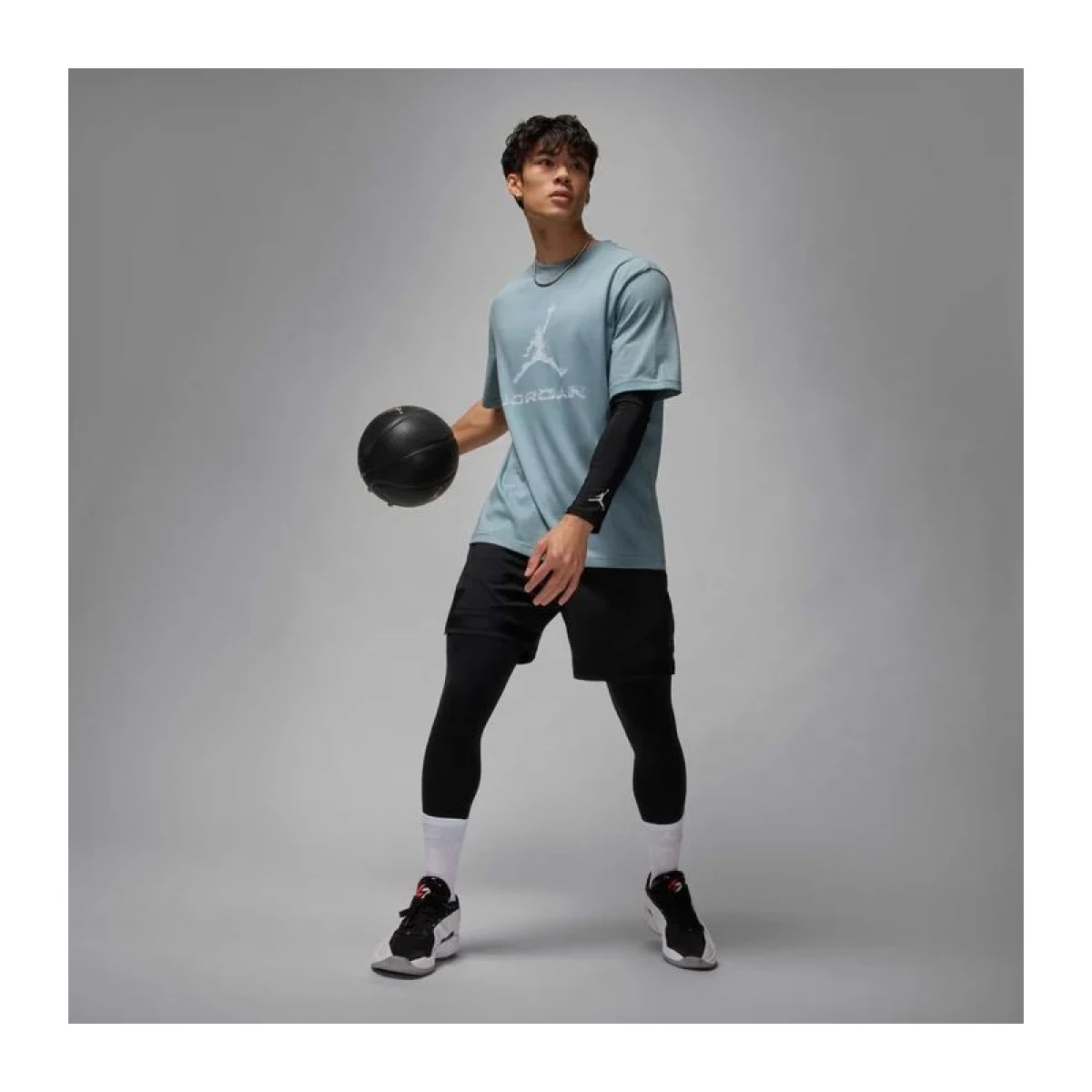 Pánske tréningové tričko s krátkym rukávom NIKE JORDAN M DF JD SPRT BRND SS CREW · záber 4