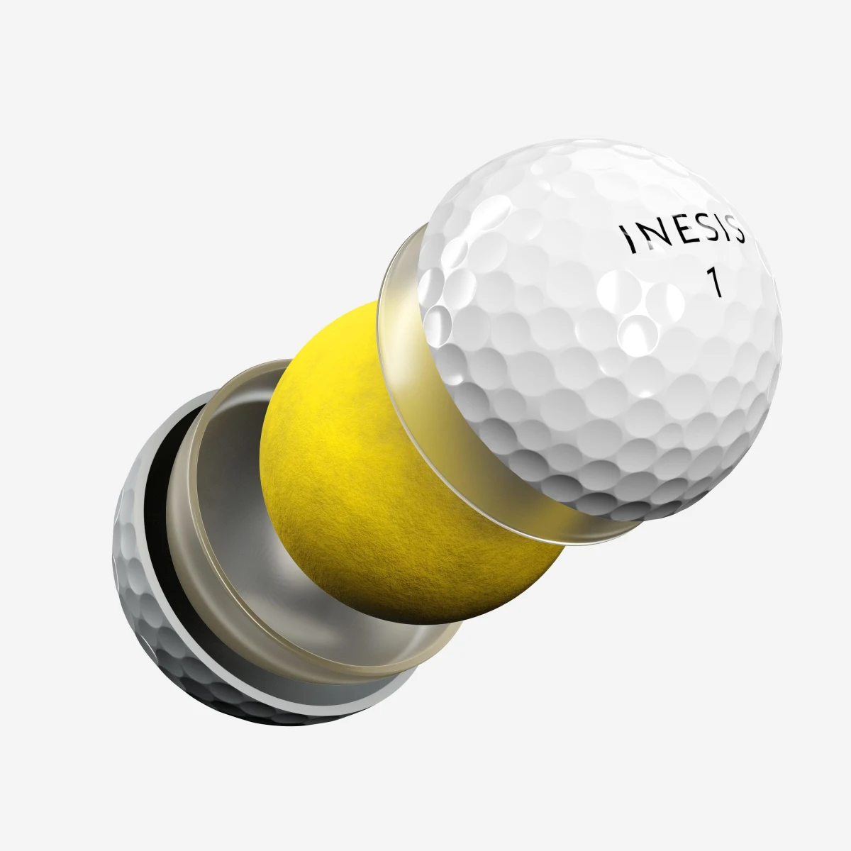 INESIS Golfové loptičky Inesis Tour 900 - 12 ks biele bez · záber 2
