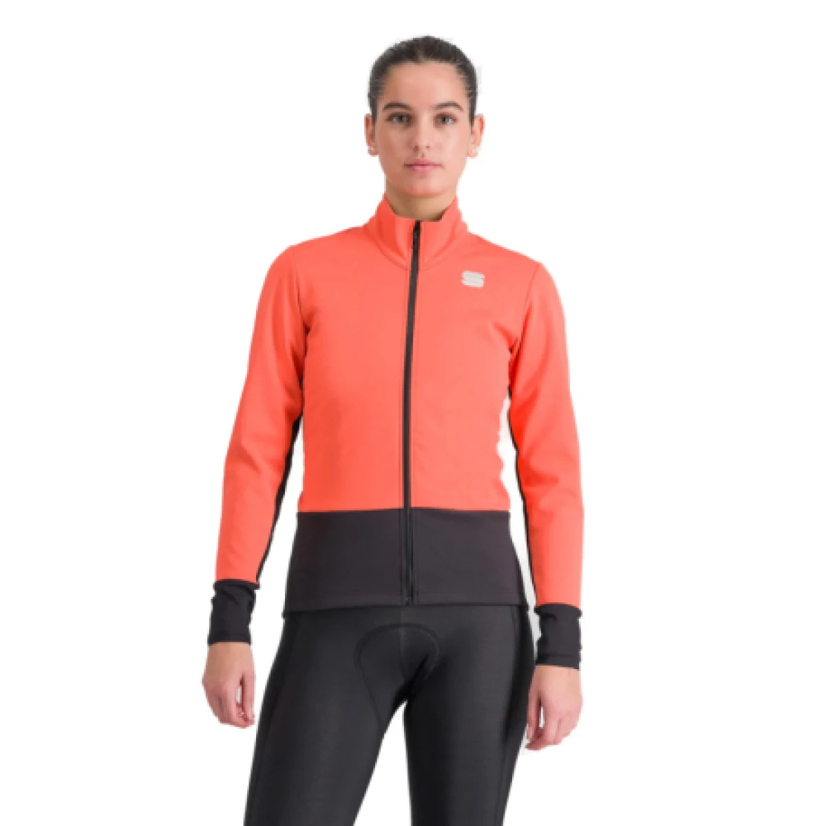 Dámská cyklistická bunda SPORTFUL Neo w softshell jacket, pompelmo · záber 1
