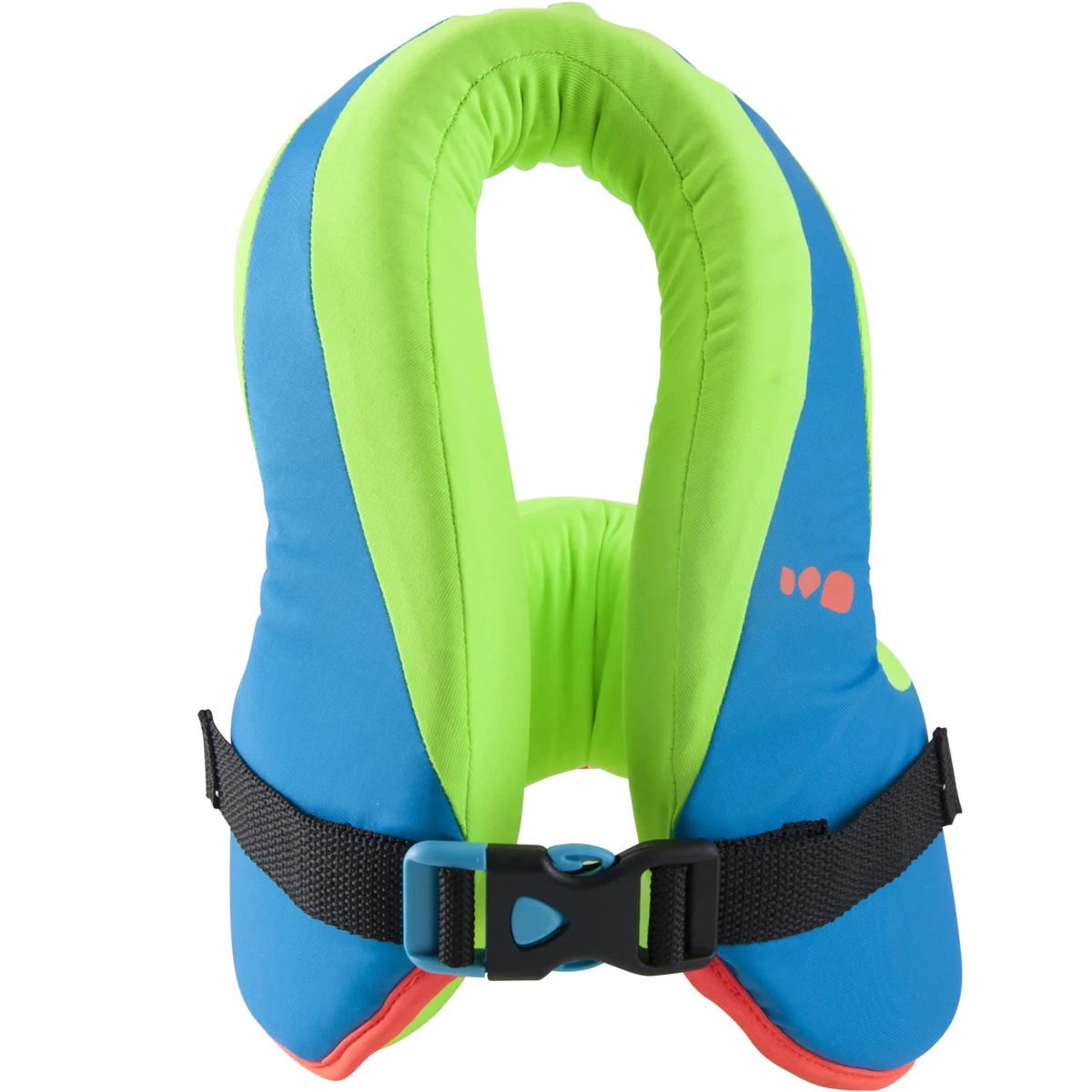 DECATHLON Detská plavecká vesta SWIMVEST+ zeleno-modrá 25-35 kg · záber 1