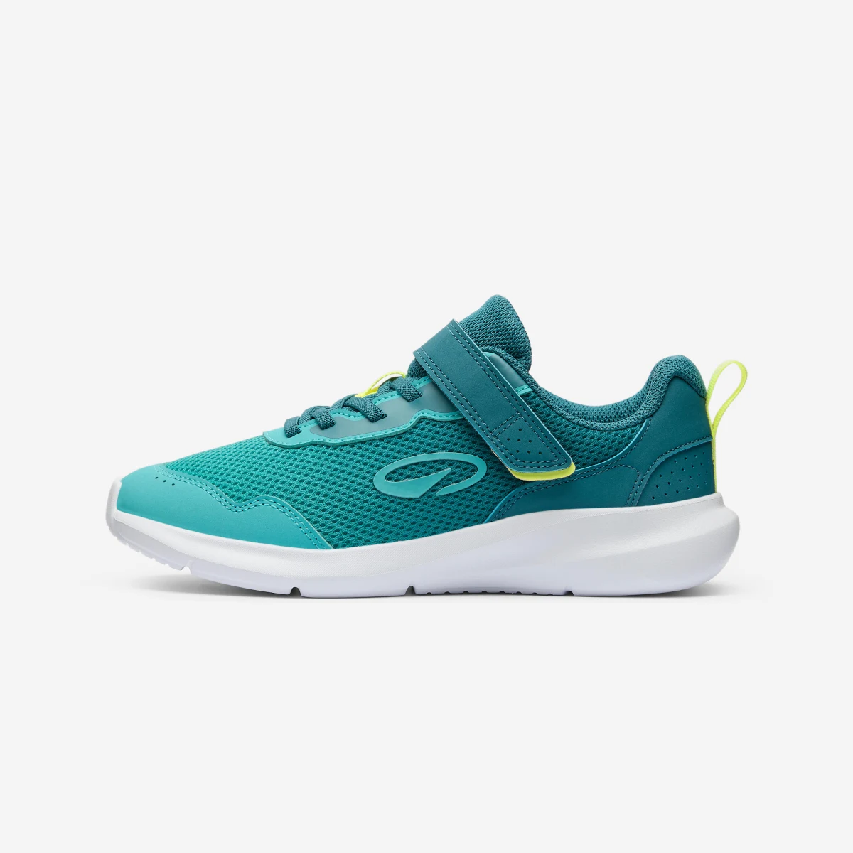 DECATHLON Detská priedušná športová obuv PLAY SPORTY modrozelená 32 · záber 1