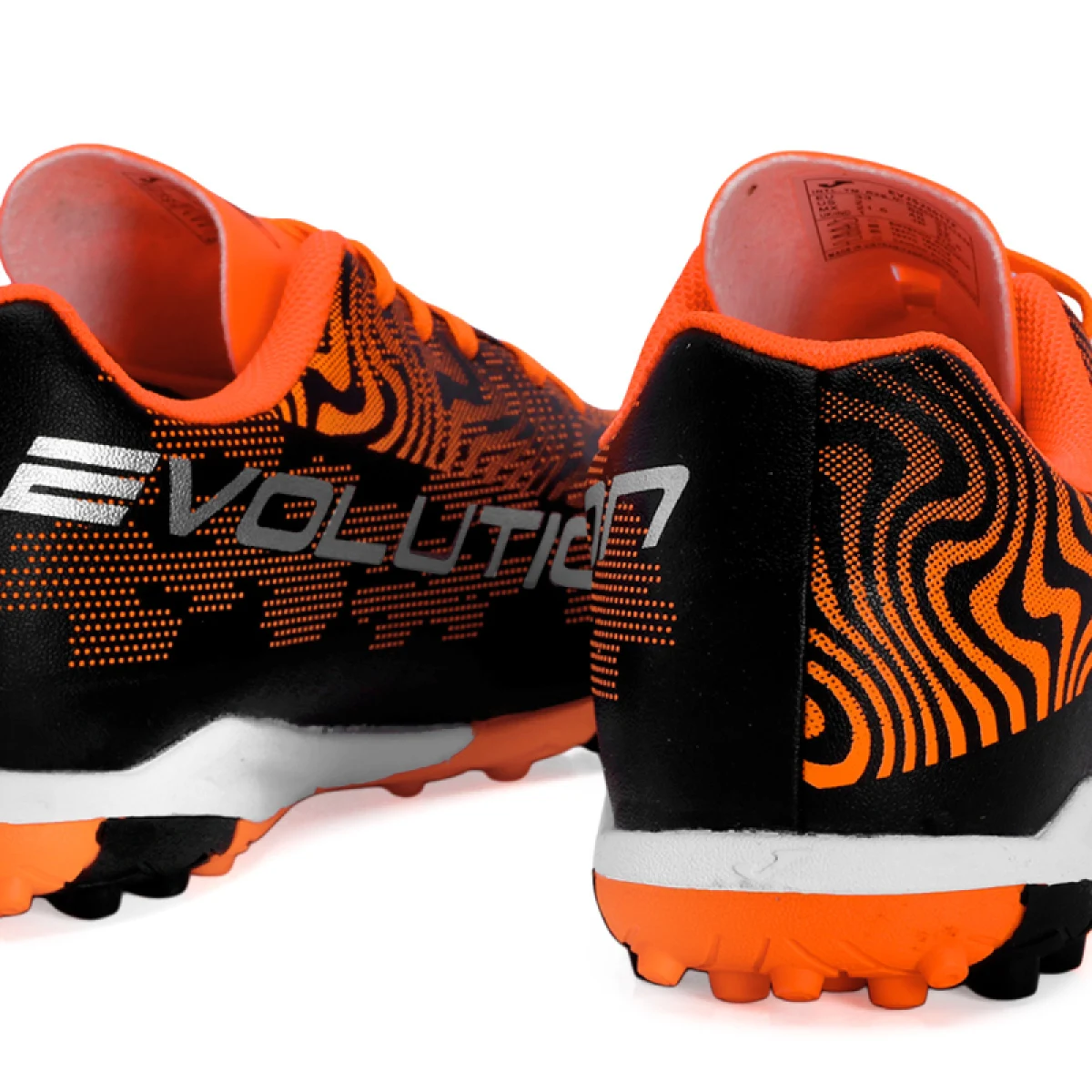 Chlapecké fotbalové kopačky turfy JOMA Evolution 2501 Jr TF black orange · záber 5