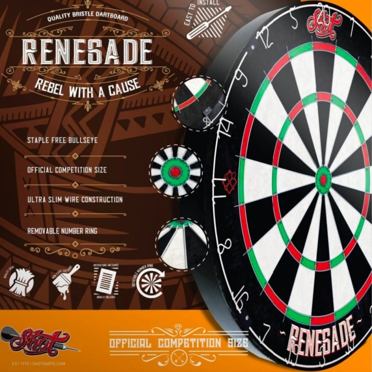 Shot Renegade Dartboard · záber 4