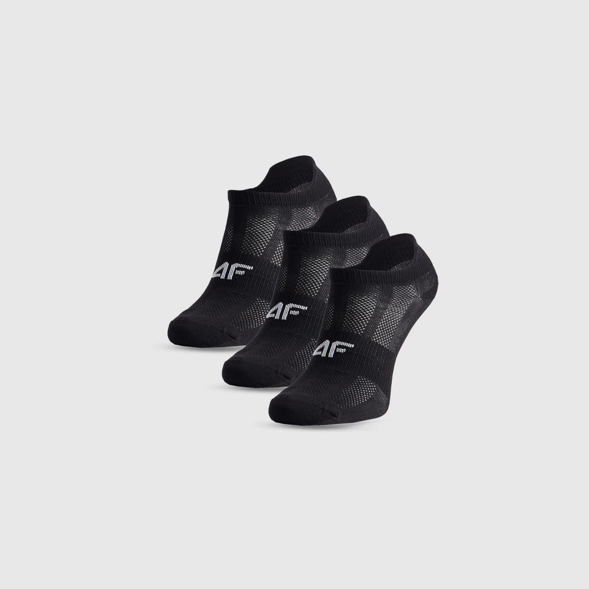 Chlapecké sportovní kotníkové ponožky (3-pack) - černé · záber 1