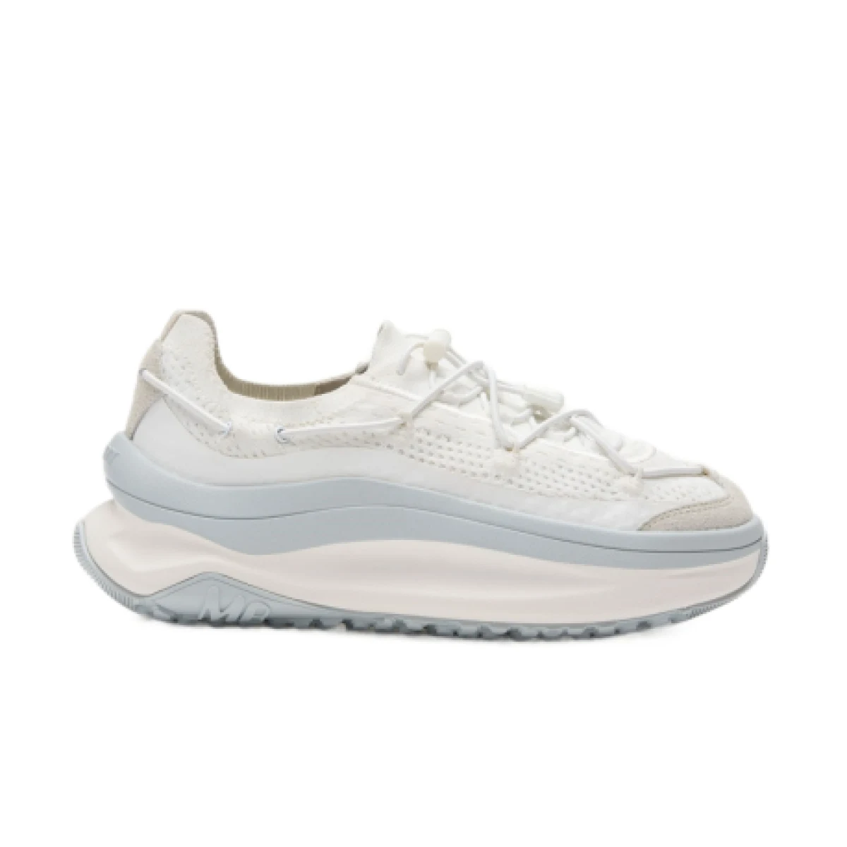 Rekreačná obuv MOON BOOT MB MOON247 XLACE-A001 WHITE · záber 1