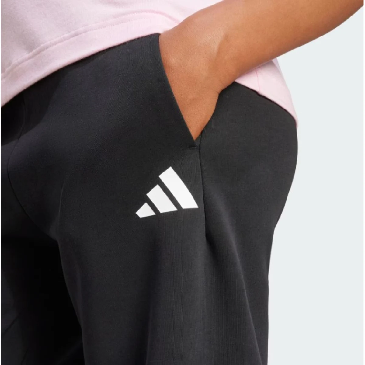Dámské tepláky ADIDAS W FI 3S REG PT BLACK · záber 4