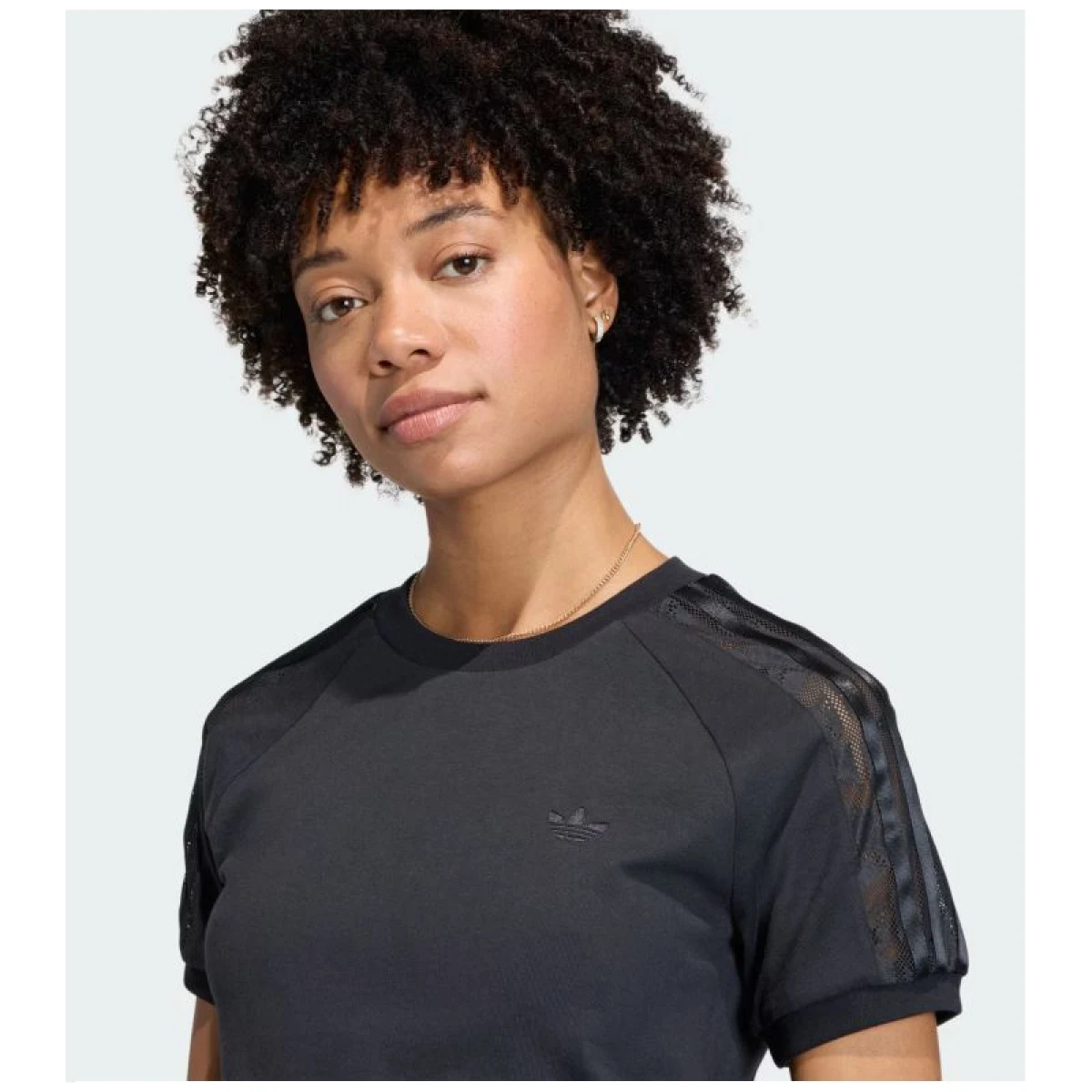Dámske tričko s krátkym rukávom ADIDAS ORIGINALS LACE CALI T BLACK · záber 4