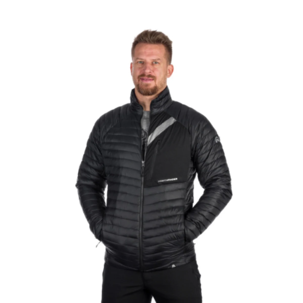 Pánská turistická bunda NORTHFINDER WILLARD-269-black · záber 1