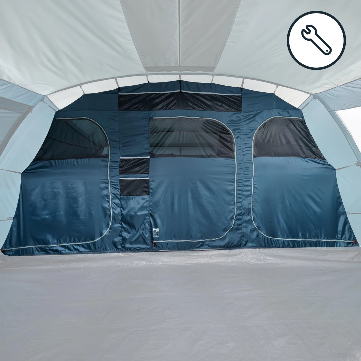 QUECHUA Spálňa – náhradný diel stanu Arpenaz 6.3 Tunel bez · záber 1