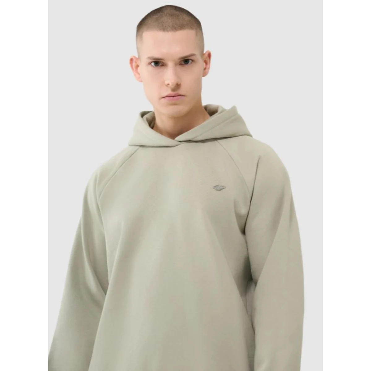 Mikina s kapucí 4F SWEATSHIRT U1547-44S-OLIVE · záber 2