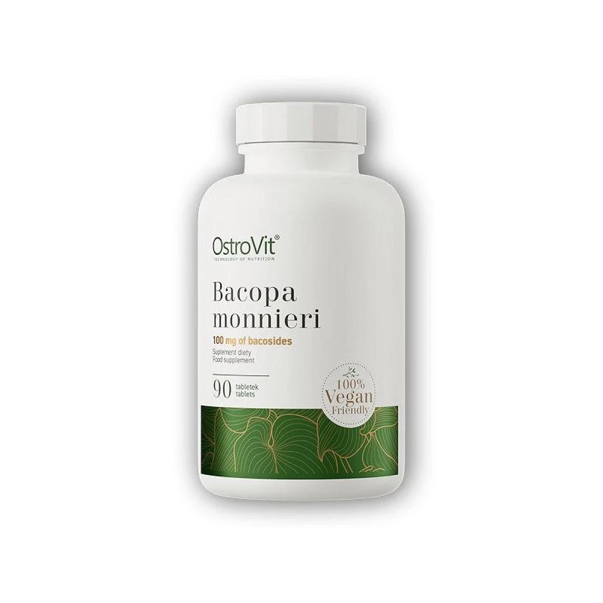 Ostrovit Bacopa monnieri 90 VEGE kapslí (VÝPRODEJ) · záber 2