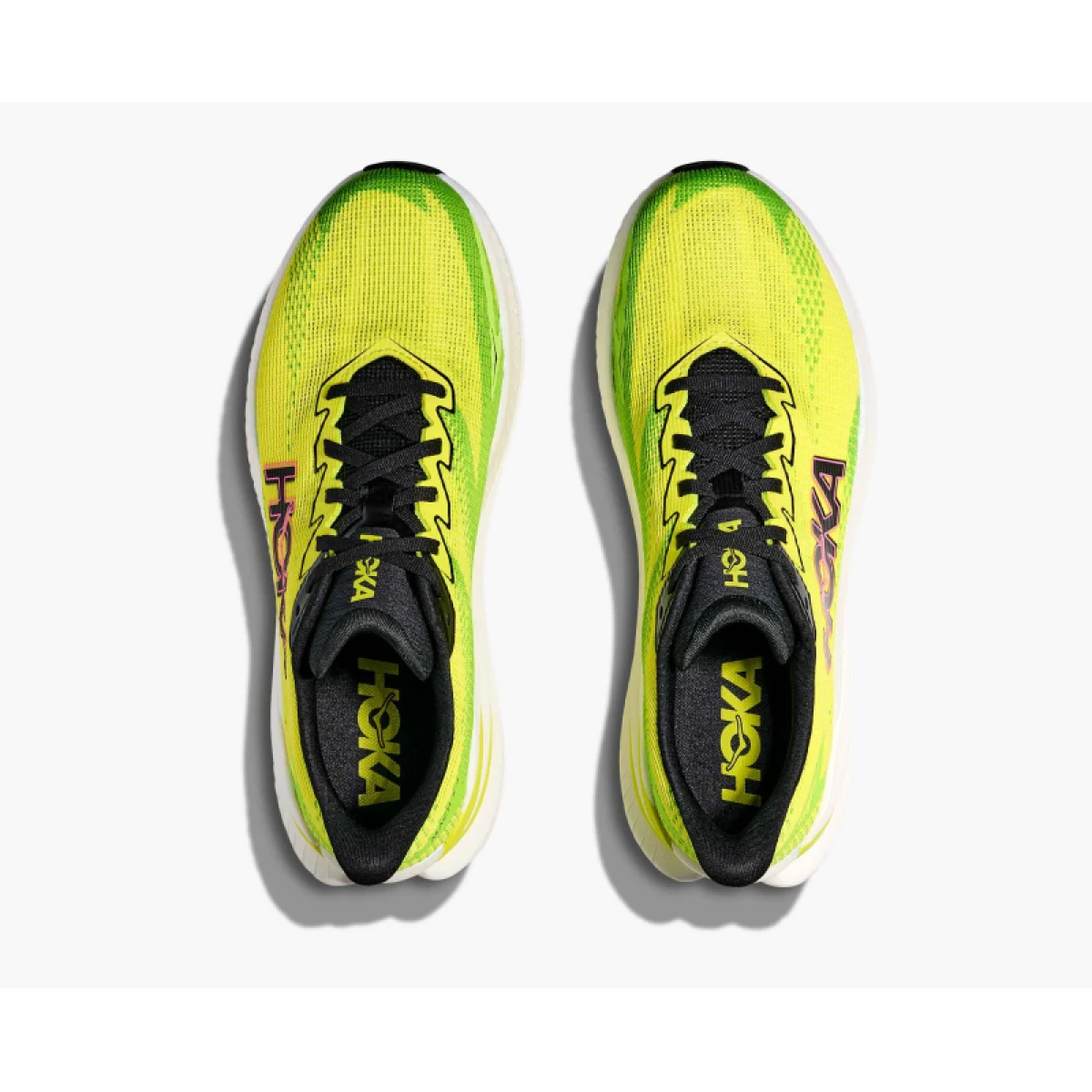 Pánska bežecká obuv HOKA Mach X 3 M neon hoka citrus neon lime · záber 5