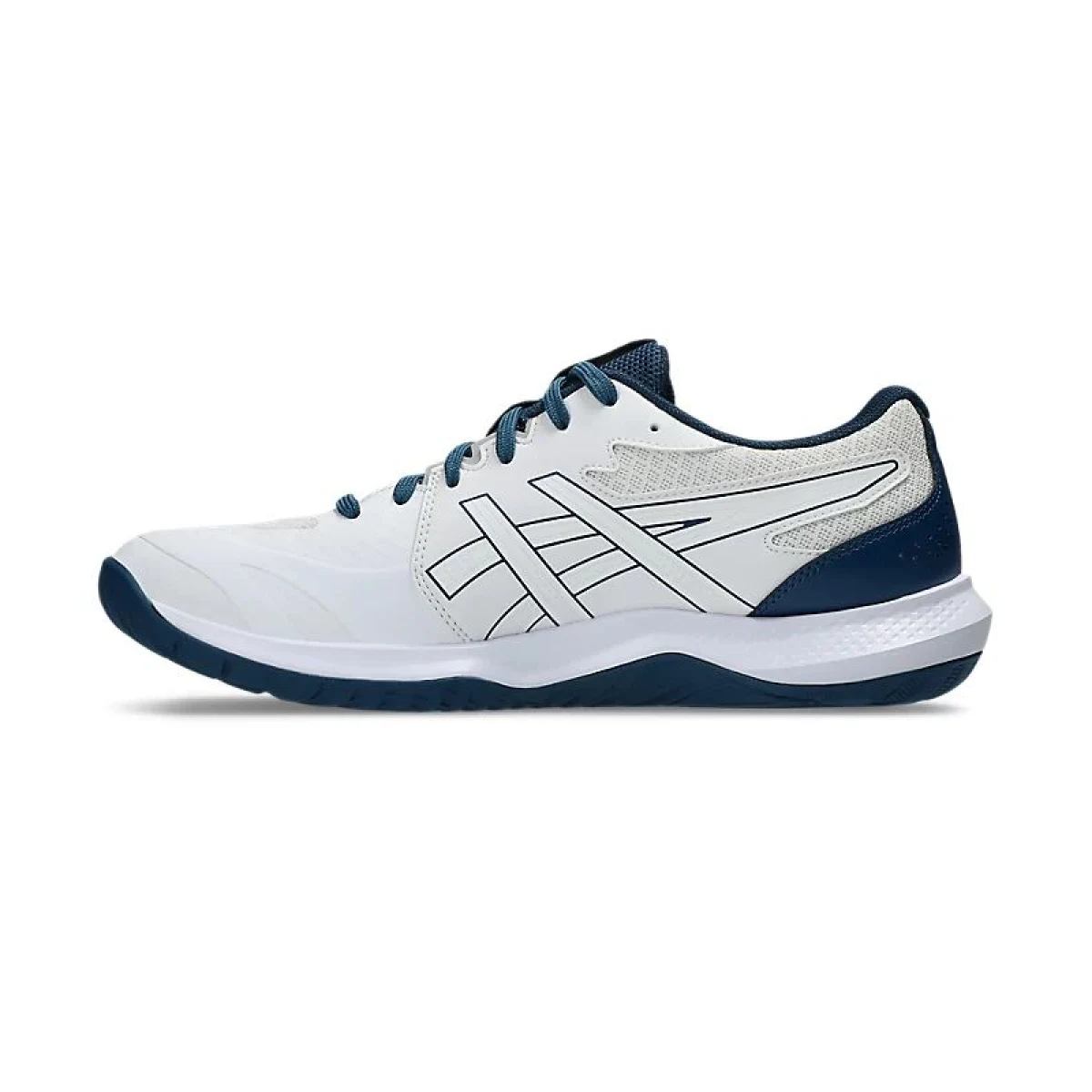 Pánska halová obuv ASICS Gel Tactic 13 M white maco blue · záber 2