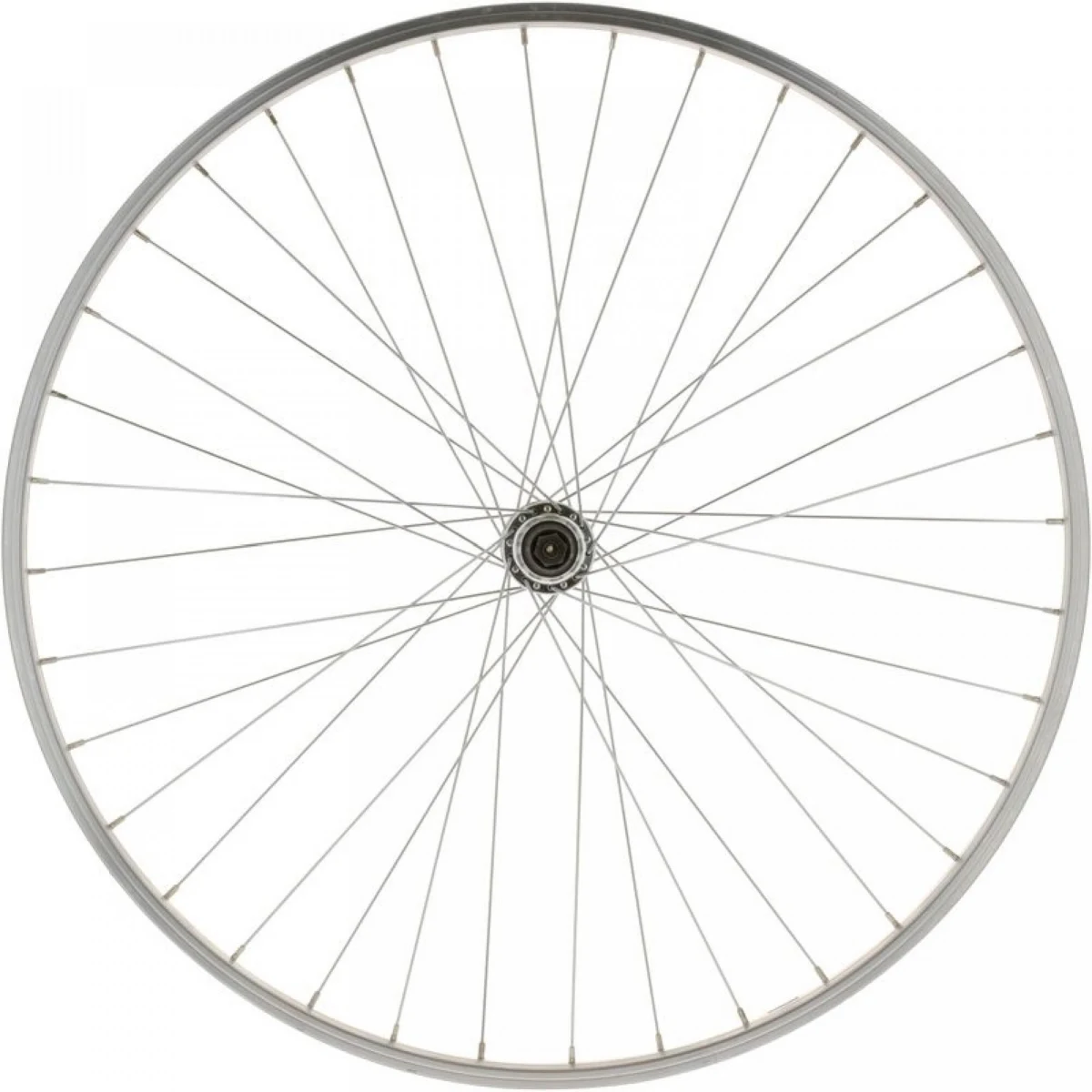 RIVERSIDE Zadné trekingové koleso 28" jednostenný ráfik, voľnobežka, V-Brake, strieborné ...... · záber 2