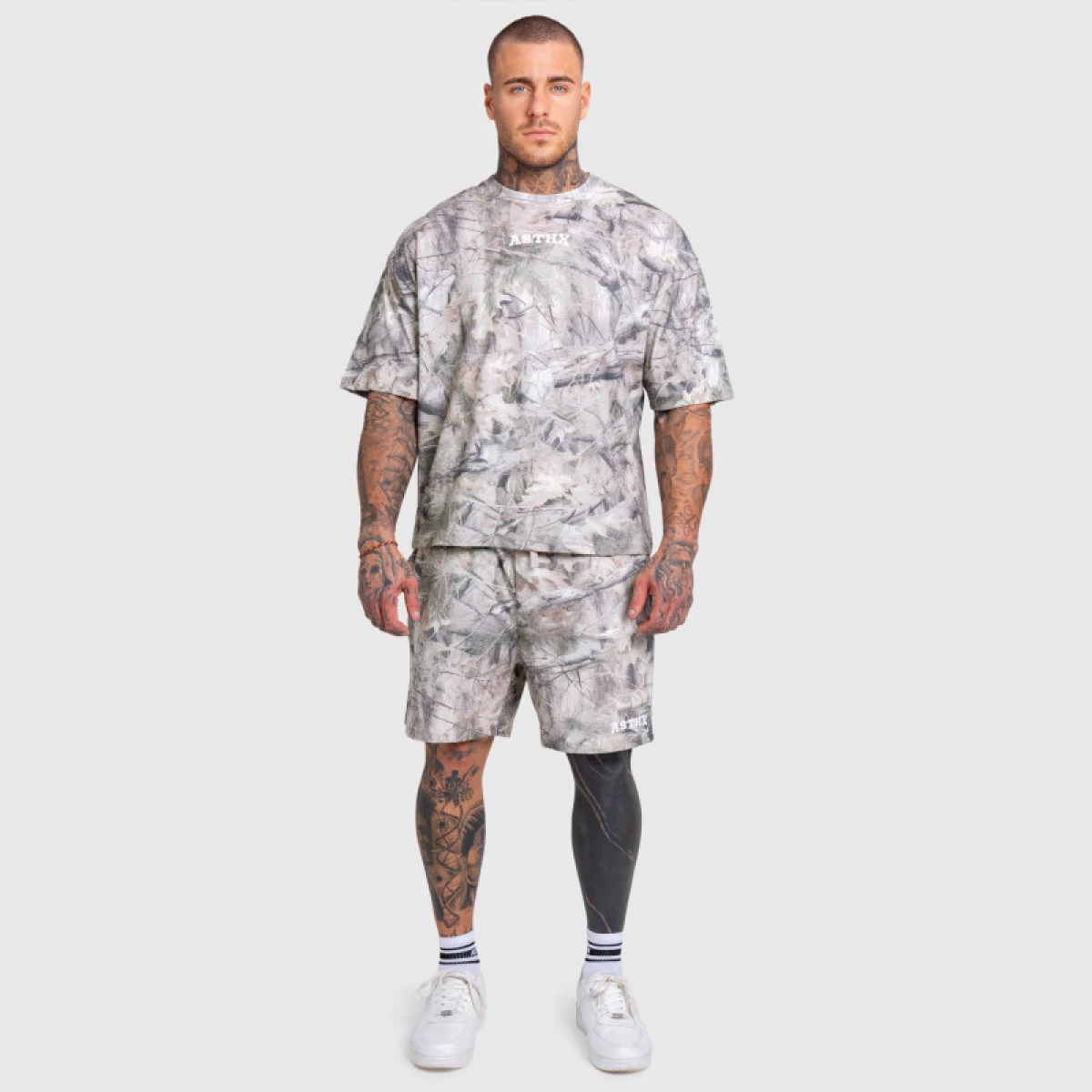 Pánsky maskáčový komplet Iron Aesthetics Camo tree, light · záber 1