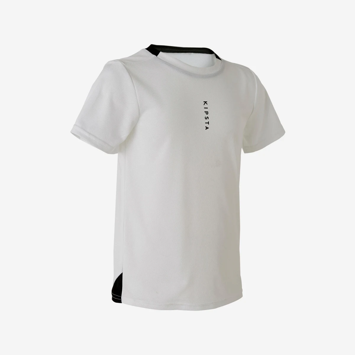 KIPSTA Detský futbalový dres Essentiel biely 7-8 r (123-130 cm) · záber 1