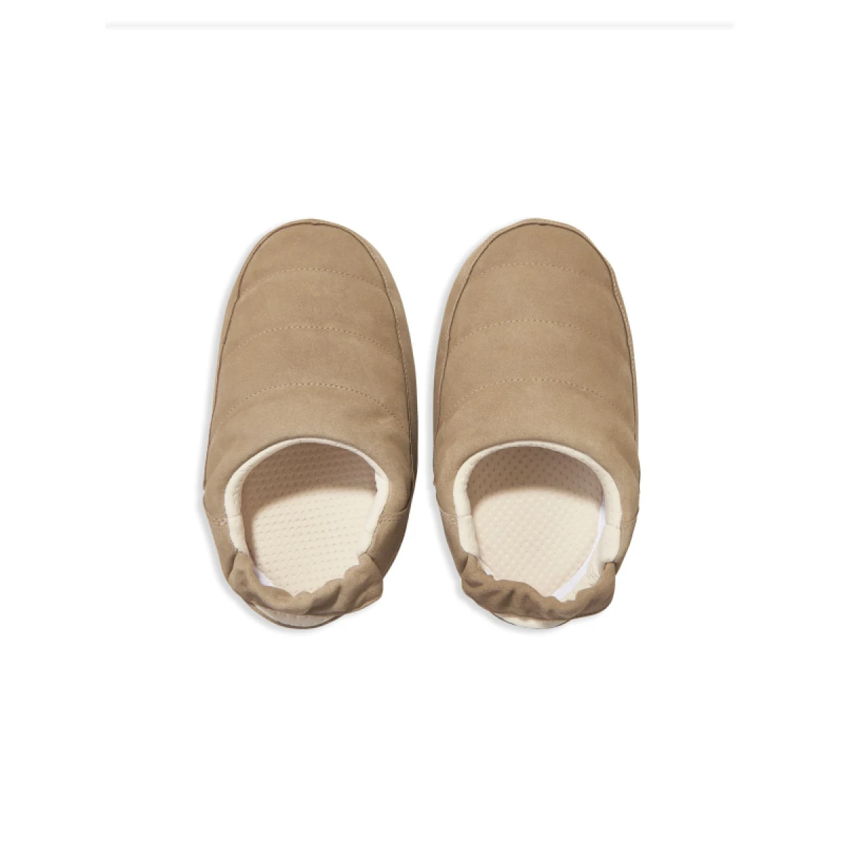 Dámske nízke zimné topánky MOON BOOT SANDAL BAND SUEDE, 003 sand · záber 2