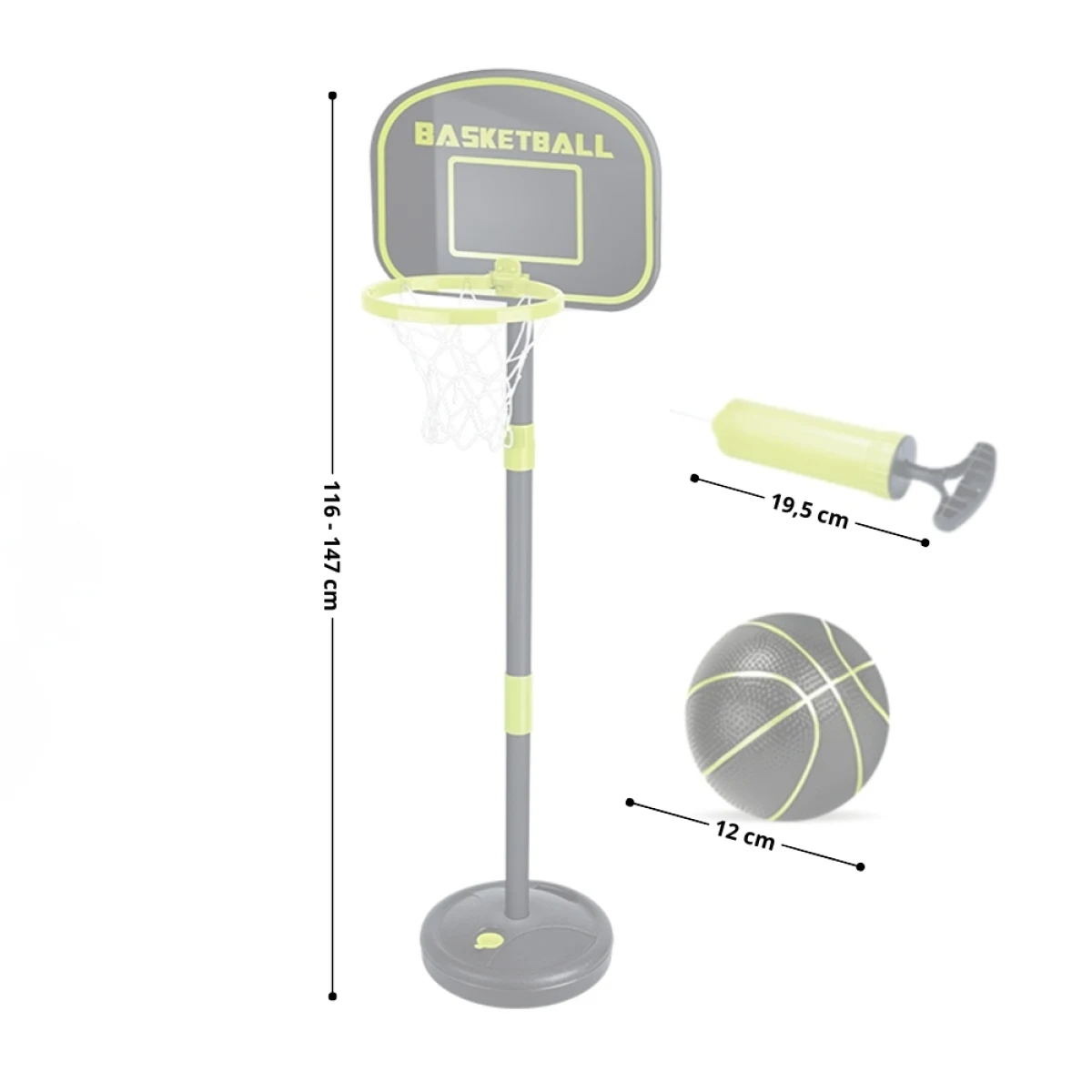 Basketbalová súprava inSPORTline BBS580 · záber 4