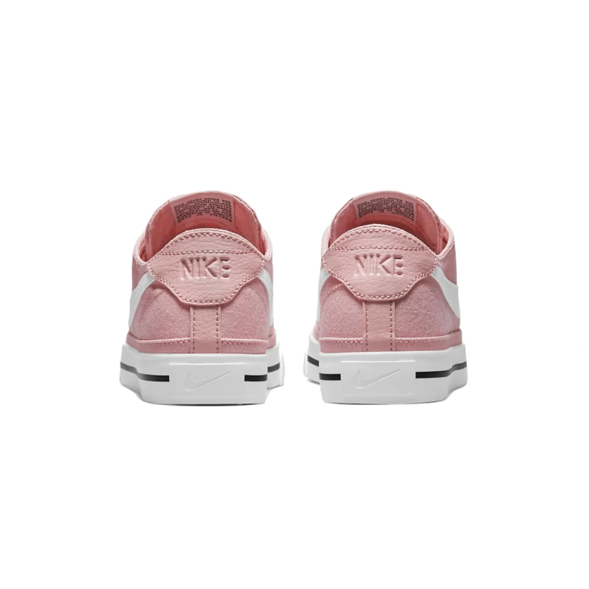 Női szabadidőcipők NIKE WMNS Court Legacy Canvas pink glaze black team orange white · záber 4