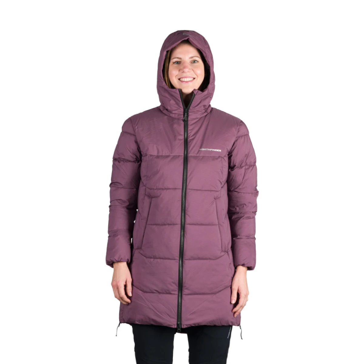 Dámská turistická bunda NORTHFINDER RHIANNON 359purplegrape · záber 4