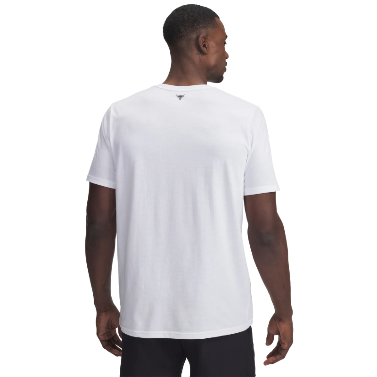 Pánské tričko s krátkým rukávem UNDER ARMOUR PROJECT ROCK Iron SS-WHT · záber 2