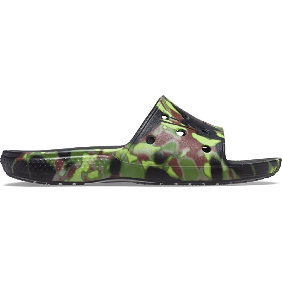 Pantofle (plážová obuv) CROCS Classic Crocs Spray Camo Slide black · záber 2