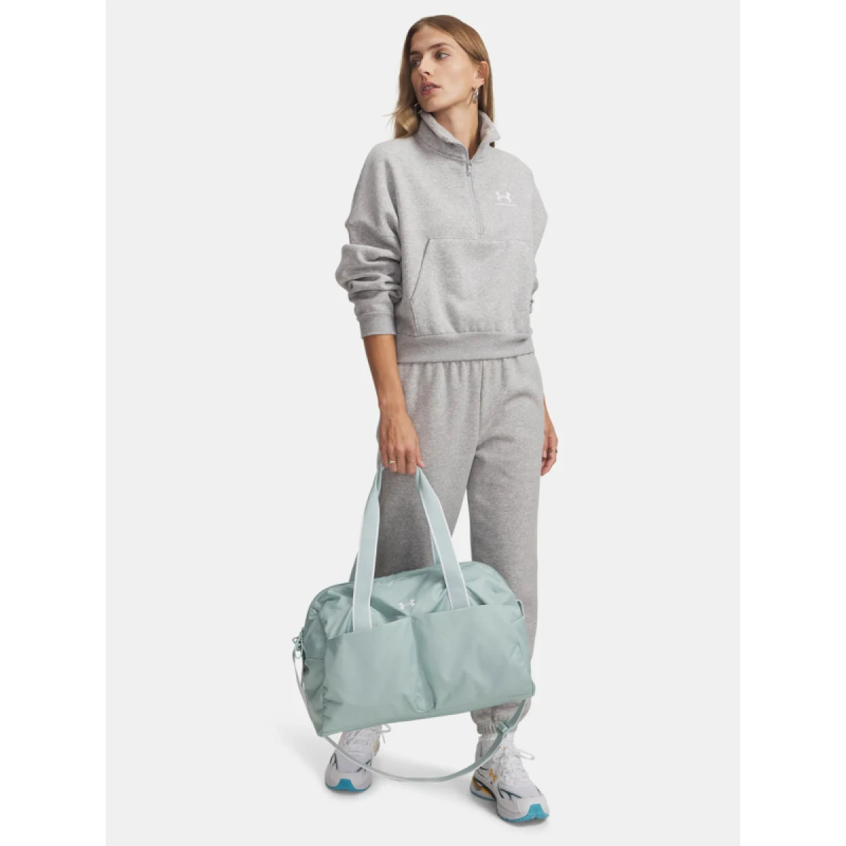 Dámska cestovná taška UNDER ARMOUR UA Studio Lite Duffle-BLU · záber 4