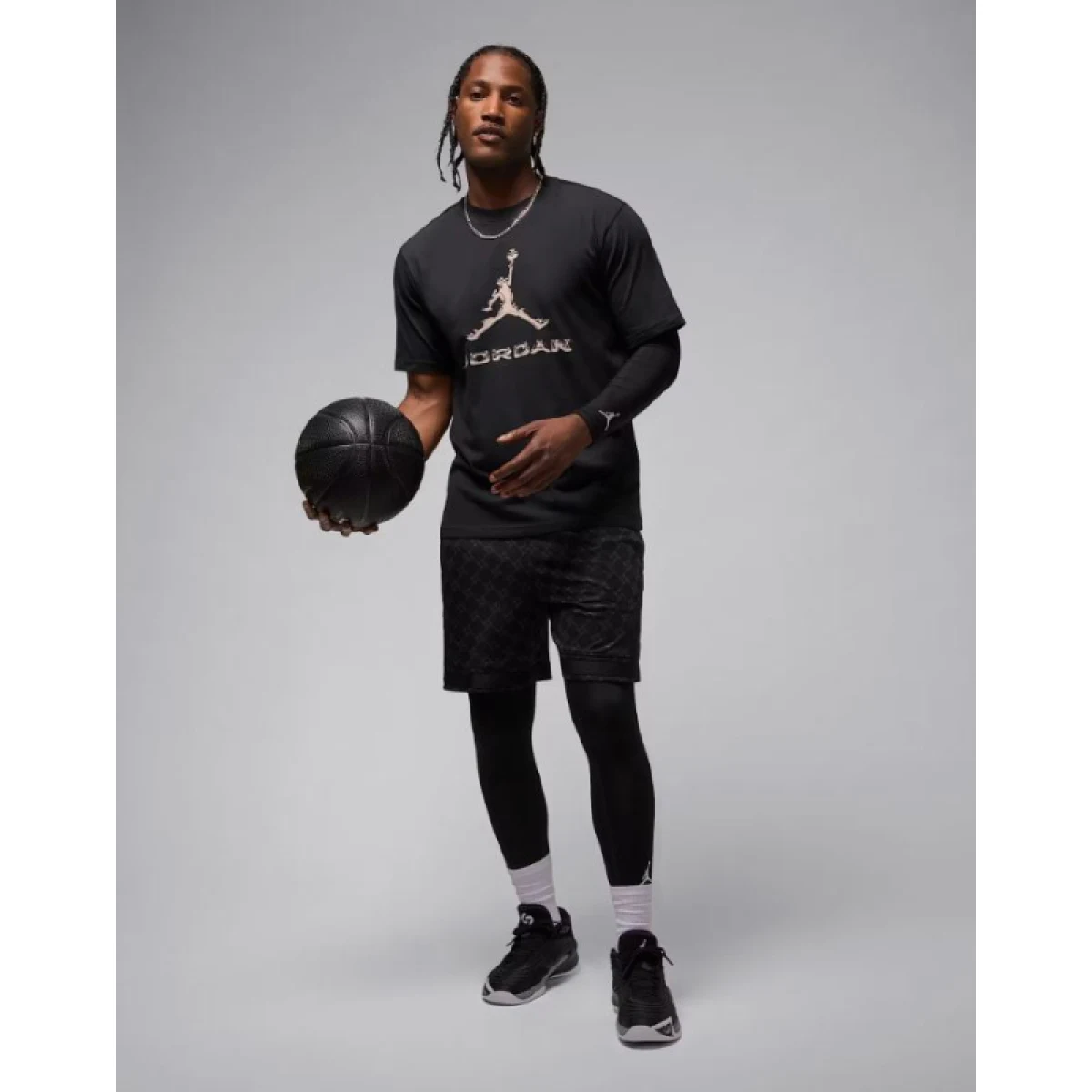 Pánske tričko s krátkym rukávom NIKE JORDAN M J DF JD SPRT BRND SS CREW · záber 4