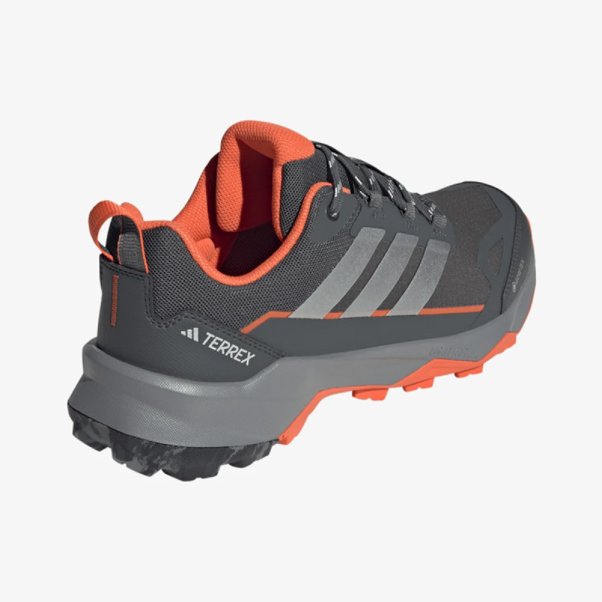 Pánska nízka turistická obuv ADIDAS Terrex Skychaser AX5 GTX M grey six matte silver semi impact orange · záber 5
