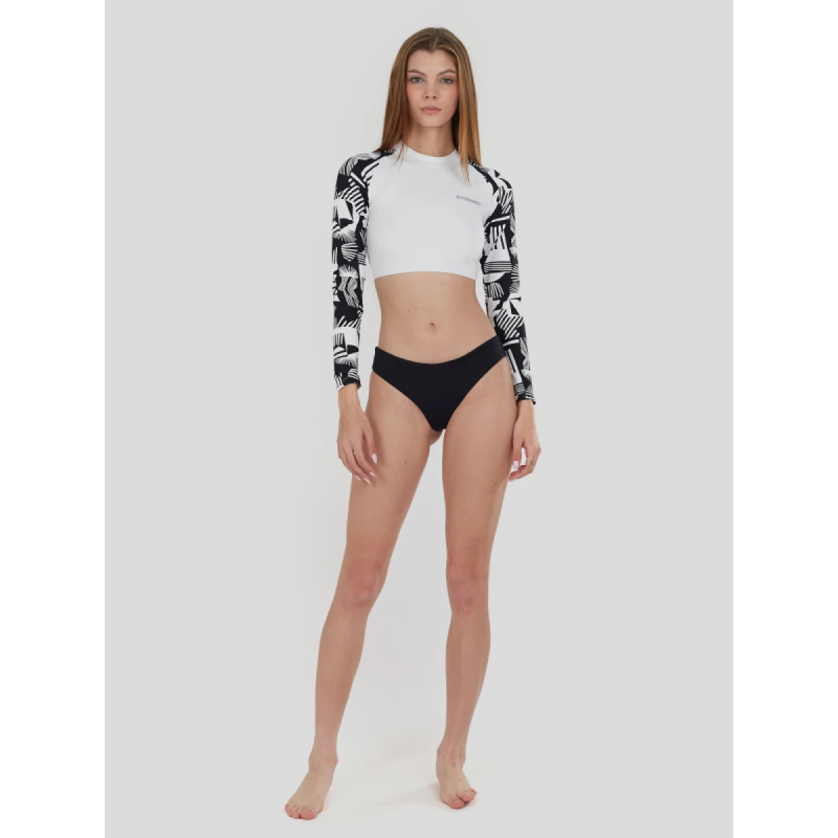 Dámske tričko na kúpanie FUNDANGO Amelia Surf Top-899-black pattern · záber 5