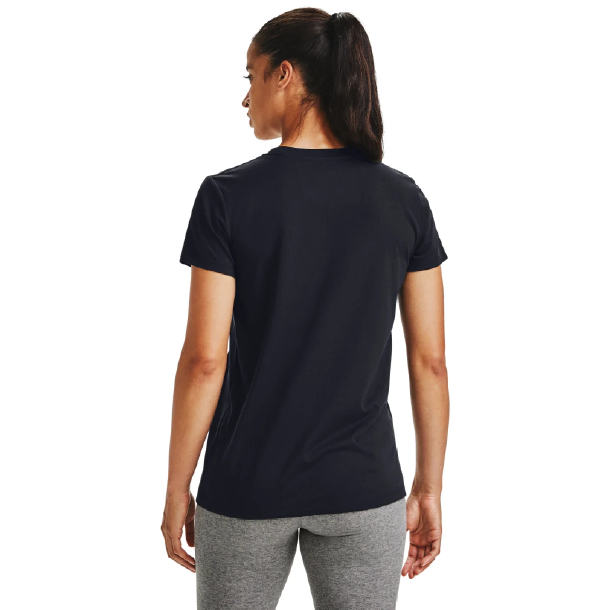 Dámské tričko s krátkým rukávem UNDER ARMOUR Live Sportstyle Graphic SSC-BLK · záber 3