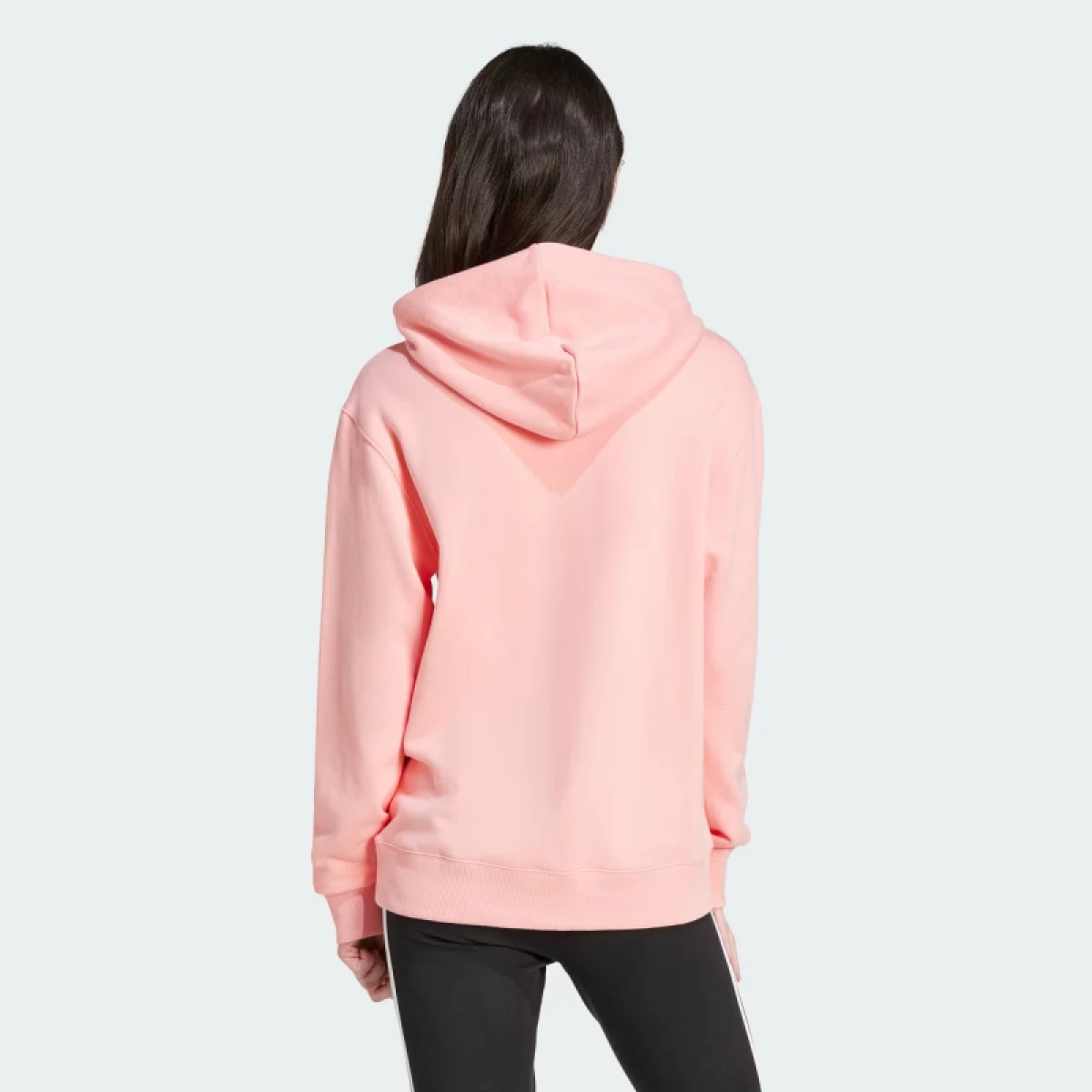 Dámská mikina s kapucí ADIDAS W LIN FT HD-IY9186-Pink · záber 4