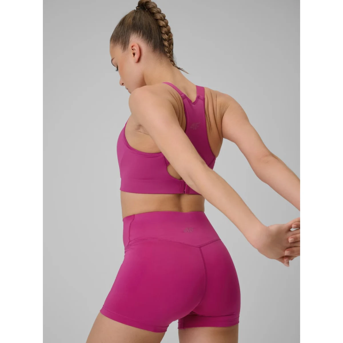Dámska tréningová športová podprsenka 4F SPORT BRA F223-54S-PINK · záber 4