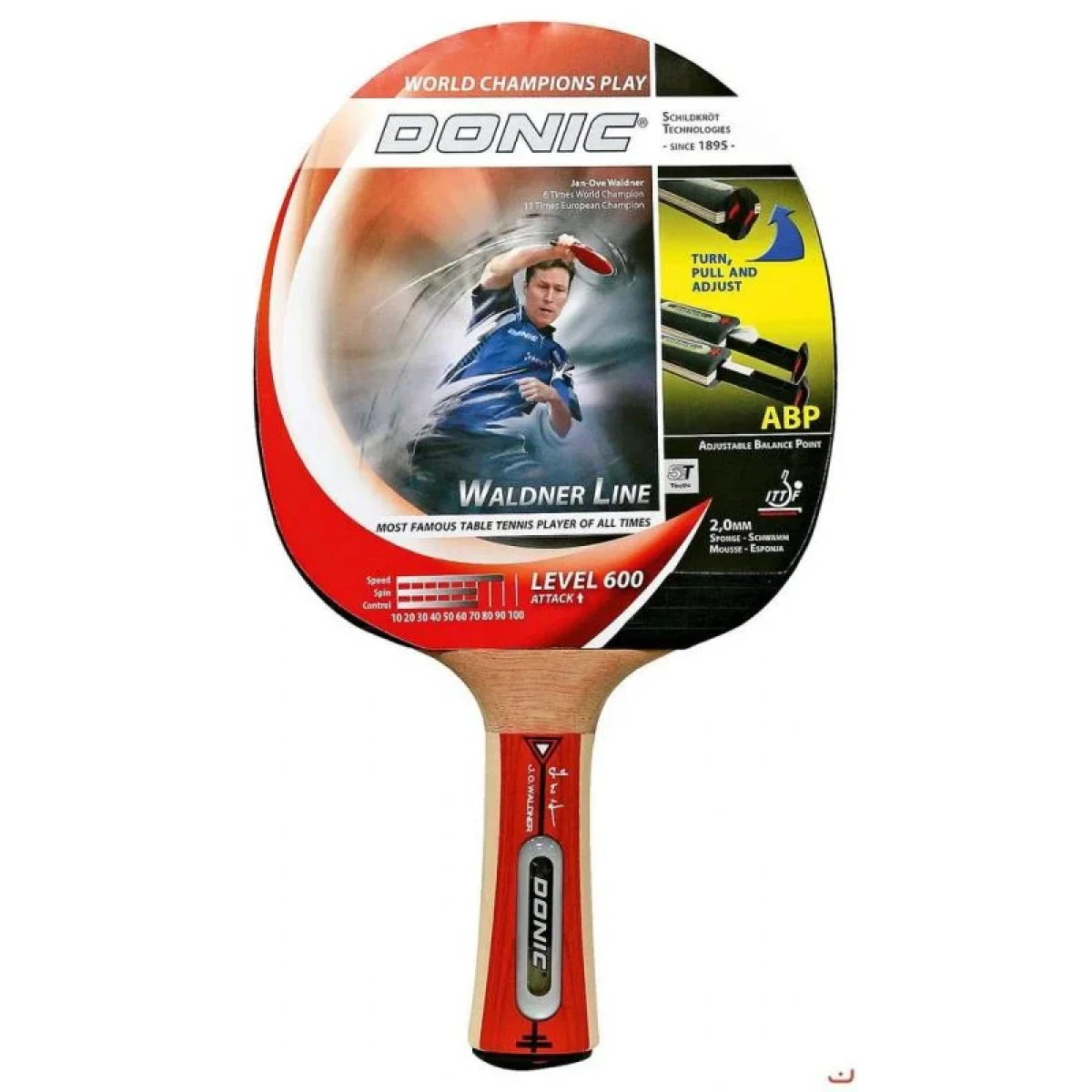 Pálka na stolní tenis DONIC Waldner 600 · záber 6