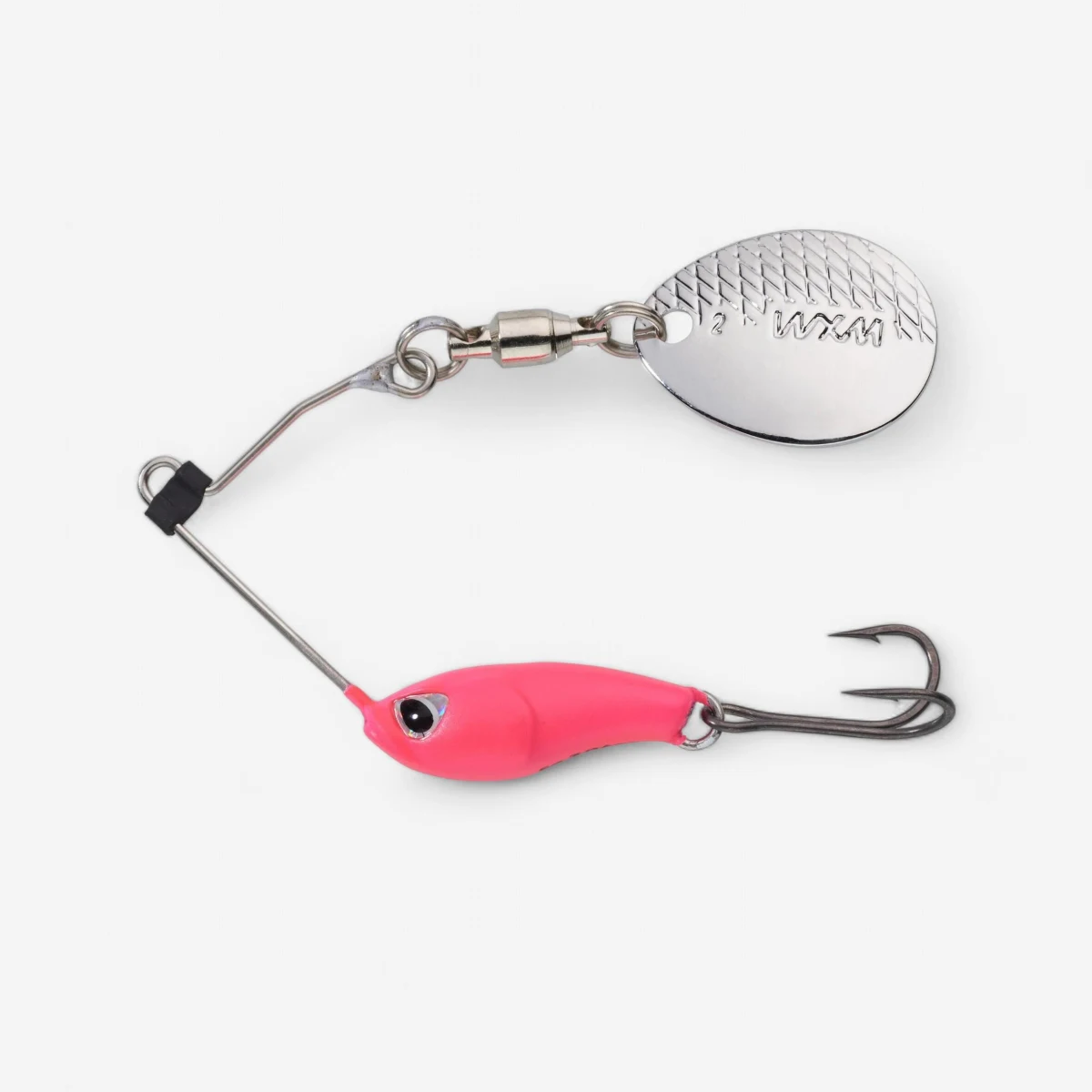 CAPERLAN Nástraha Micro spinnerbait Spino MCO 5 g ružová bez · záber 1