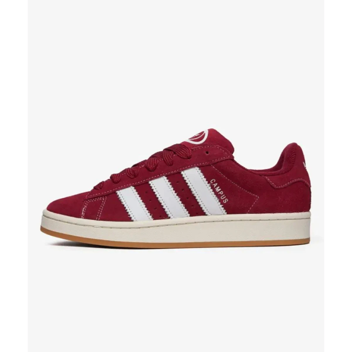 Pánská vycházková obuv ADIDAS Campus 00s M noble maroon cloud white off white · záber 3