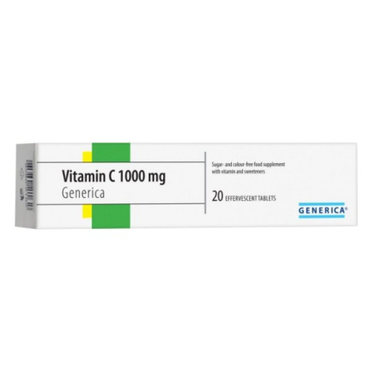 Generica Vitamín C 1000mg šumivé tablety 20 tbl · záber 3