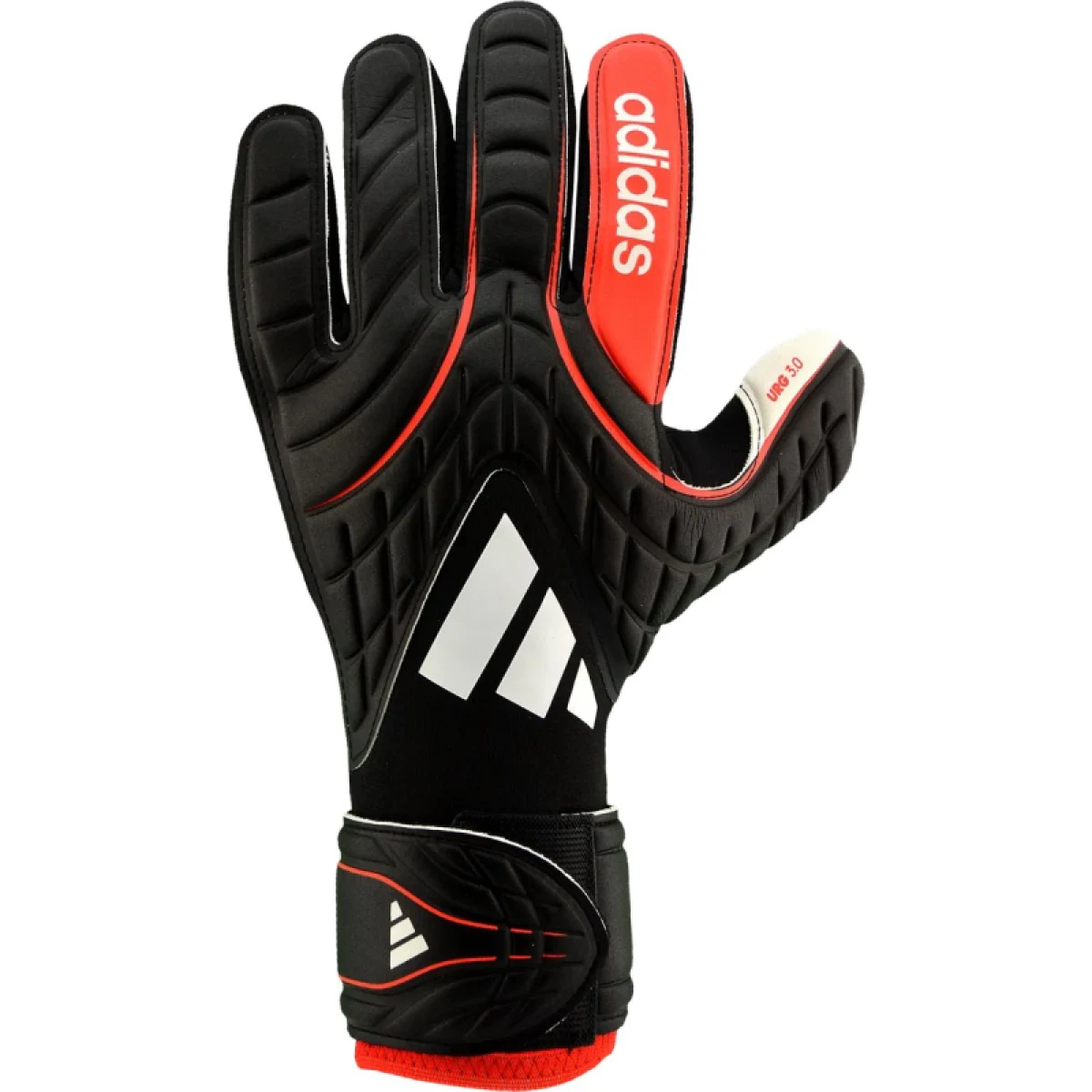 Futbalové brankárske rukavice ADIDAS COPA GL LGE BLACK LUCRED WHITE · záber 2