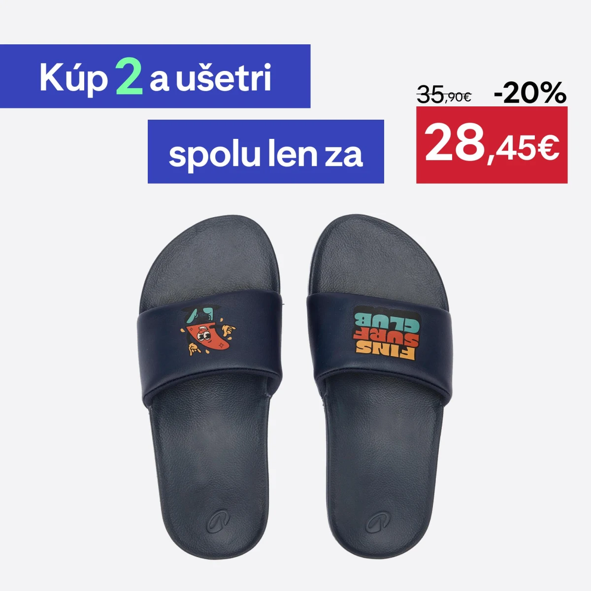 DECATHLON Detské šľapky 550 Fins čierne 29-30 · záber 1