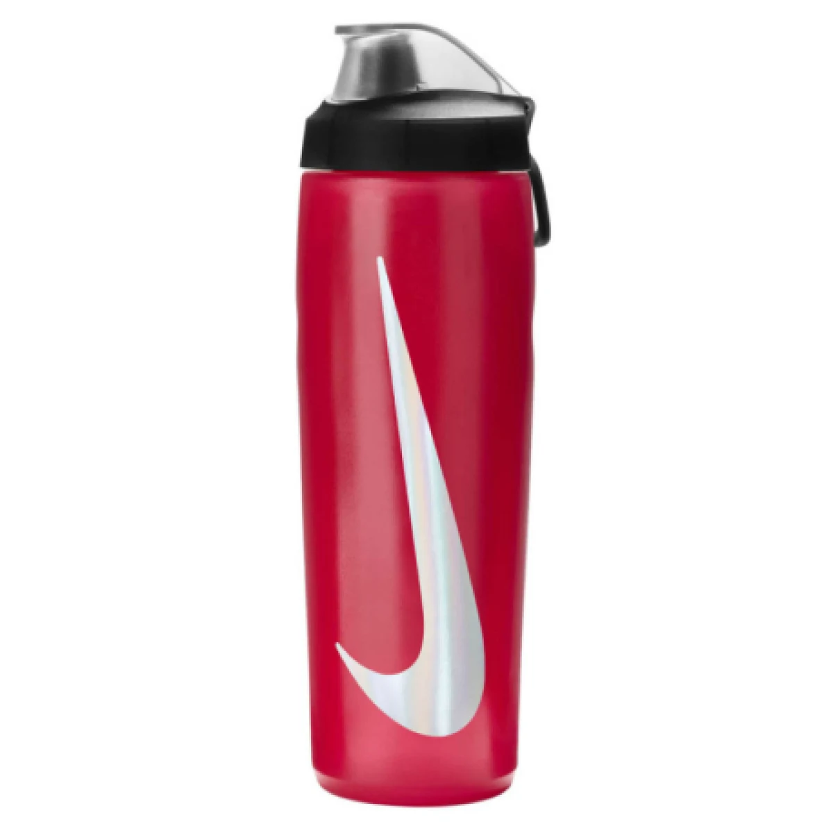 Láhev NIKE REFUEL BOTTLE LOCKING LID UNIVERSITY RED BLACK SILVER IRIDESCENT · záber 1