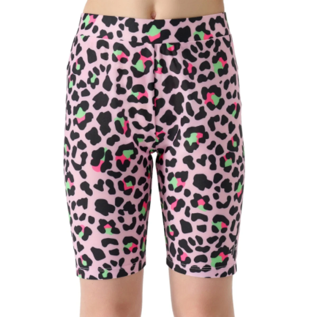 Dívčí kraťasy 4F JUNIOR TIGHTS-4FJWSS24TTIGF133-56A-LIGHT PINK ALLOVER · záber 1