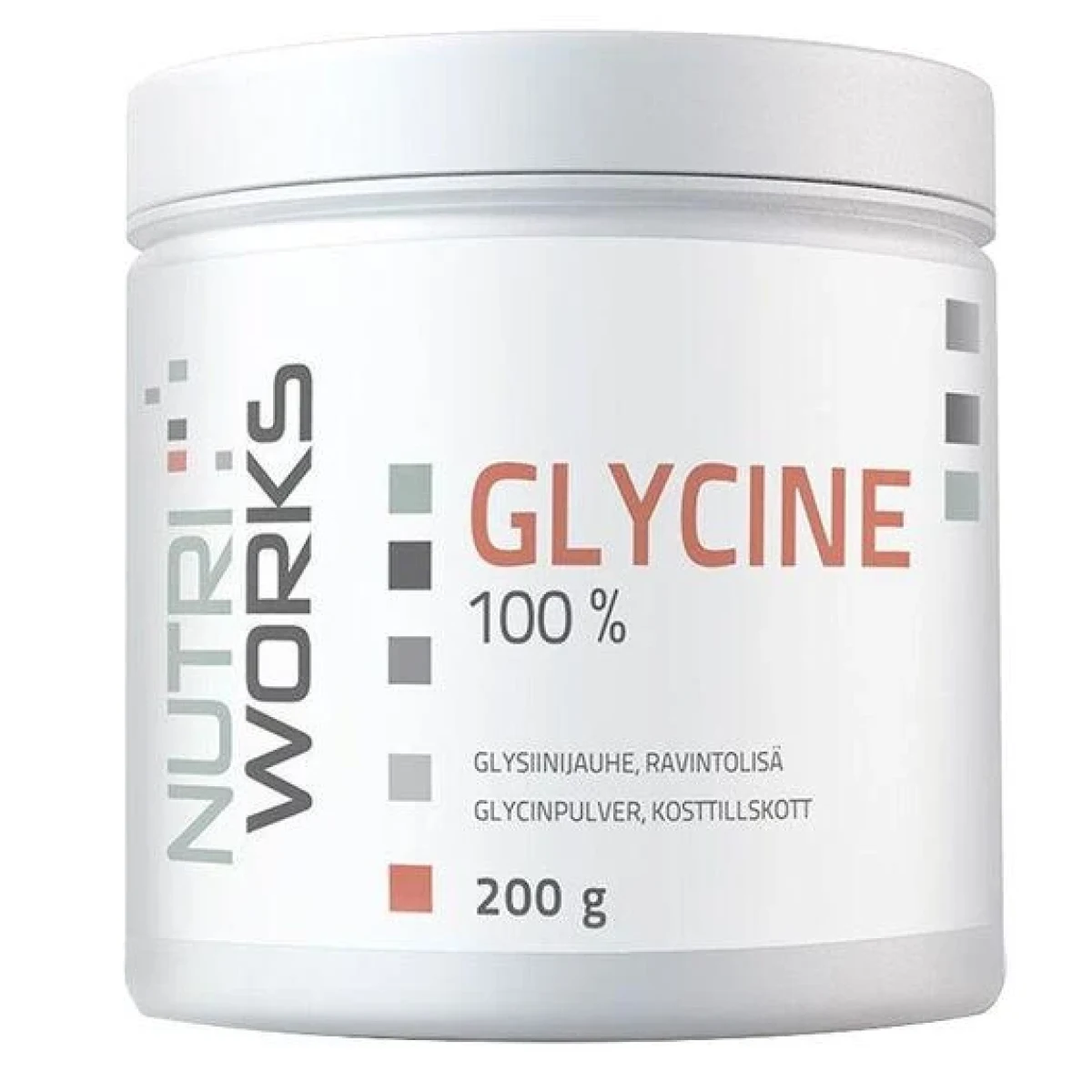 NutriWorks Glycine 200g · záber 2