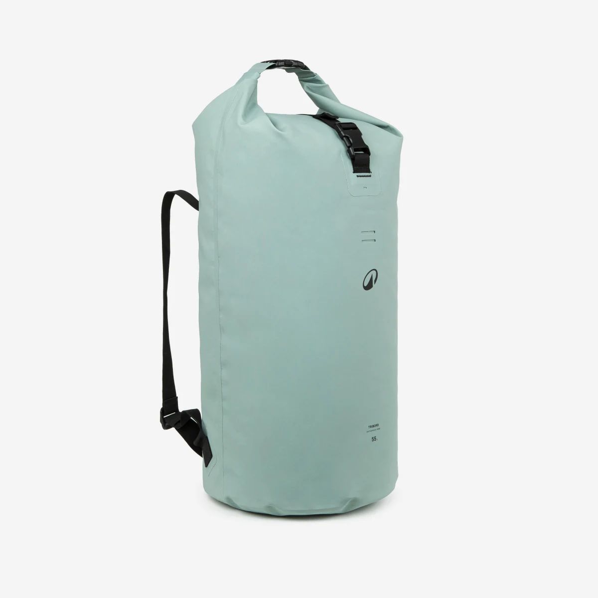 DECATHLON Vodotesný vodácky vak (IPX6) 55 L kaki bez · záber 1