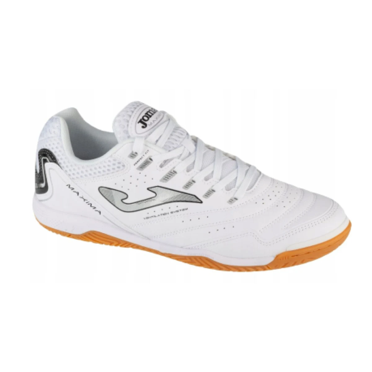 Pánské halové fotbalové kopačky JOMA Maxima 2502 M IC white · záber 1